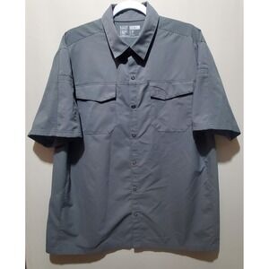 5.11 Tactical Short Sleeve Buttpn Up Shirt Grey Large